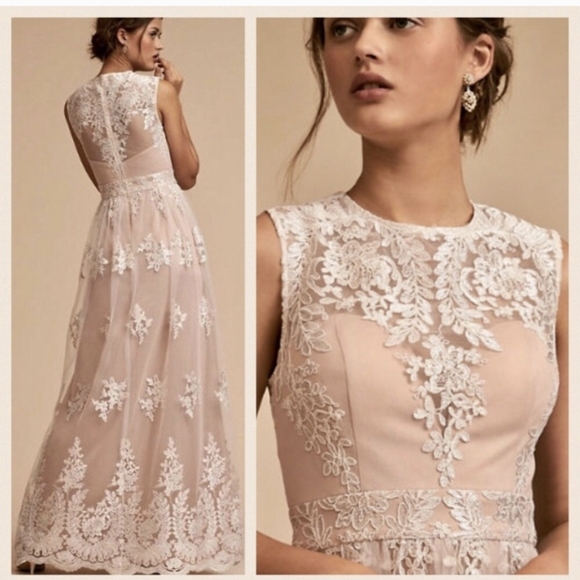 BHLDN Malcolm Wedding Dress size 16 - Picture 2 of 12